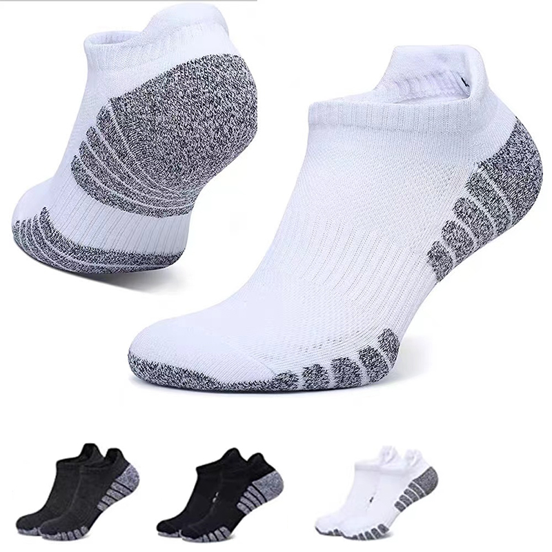 Sock Garter Men - 3 ペアプロフェッショナルランニングスポーツフィットネスアンクルソックスメンズタオルソックスアウトドアスポーツショートソックス男性と女性の靴下 GIFRS