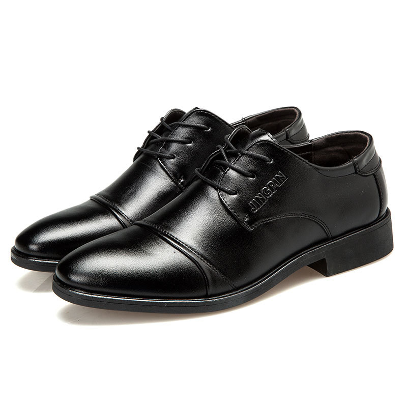 Men Formal Party Wear Dress - 大きいサイズのメンズレザーシューズ、ビジネスドレスシューズ、フォーマルウェア、カジュアル、通気性と快適性に優れた英国風ウェディングシューズ