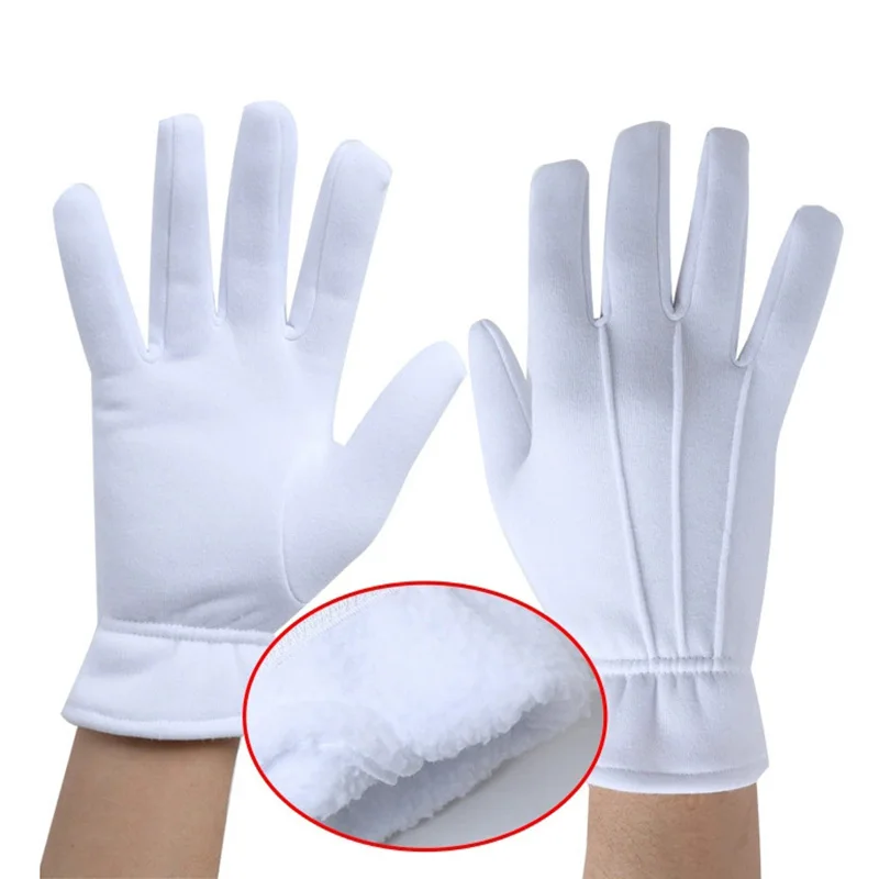 Formal Wear Gloves Men - 男性用のフォーマルなタキシードグローブ,名誉警備隊のパレード,ダンスシャッフル,ジュエリーケア,パーティー,パフォーマンス,マジックショー,執事用の白い手袋