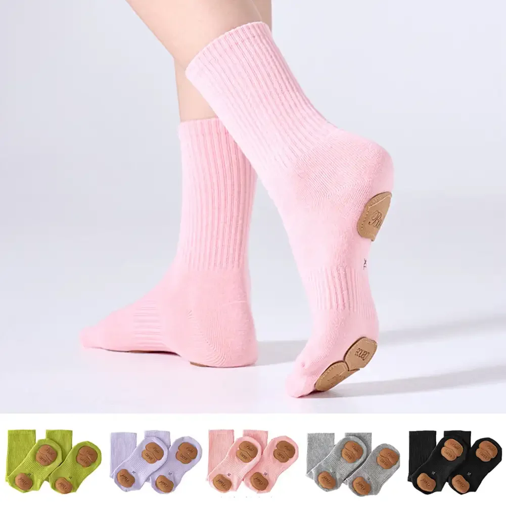 ノンスリップモダンダンスヨガソックスガールズレディースメンズ - Sock Garter Men のレビューと価格