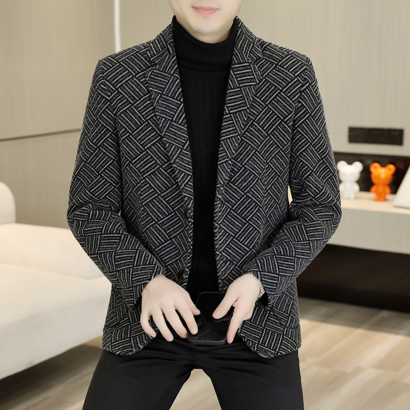ブレザー 秋冬 メンズファッション アウトドア 旅行 若者向 - Men'S Formal Wear In Winter のレビューと価格