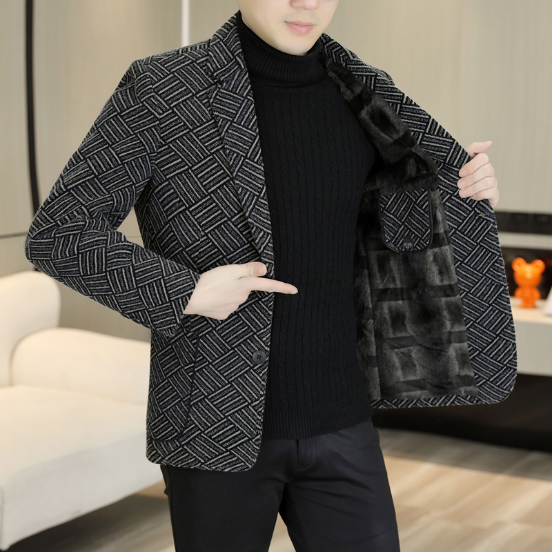 ブレザー 秋冬 メンズファッション アウトドア 旅行 若者向 - Men'S Formal Wear In Winter のレビューと価格