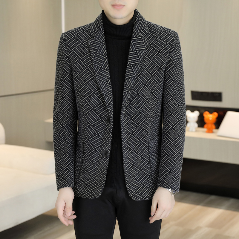 ブレザー 秋冬 メンズファッション アウトドア 旅行 若者向 - Men'S Formal Wear In Winter のレビューと価格