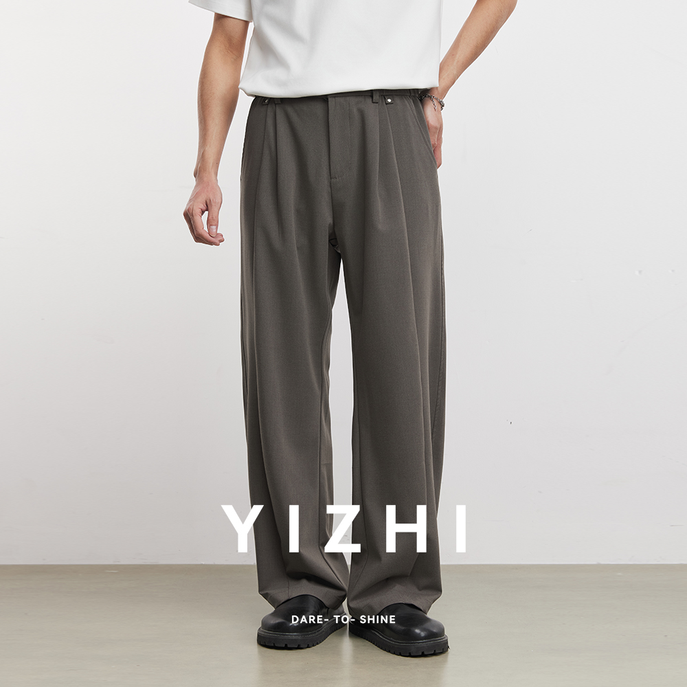 220 グラム織物生地シミターカジュアルパンツ男性用 202 - Men'S Formal Wear In Winter のレビューと価格