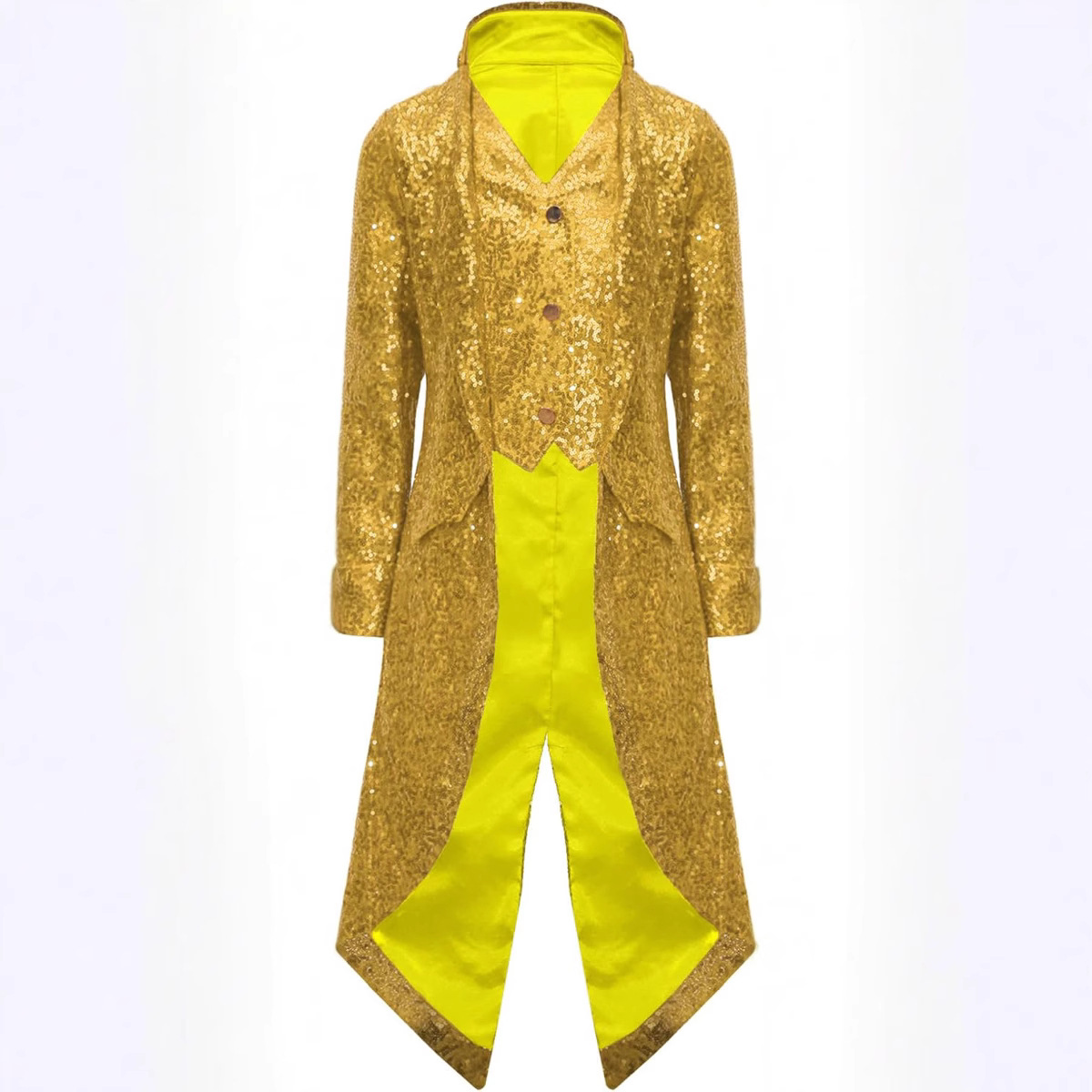 2025年春秋新作 中世レトロパンク テールコート ヨーロッ - Men'S Medieval Formal Wear のレビューと価格