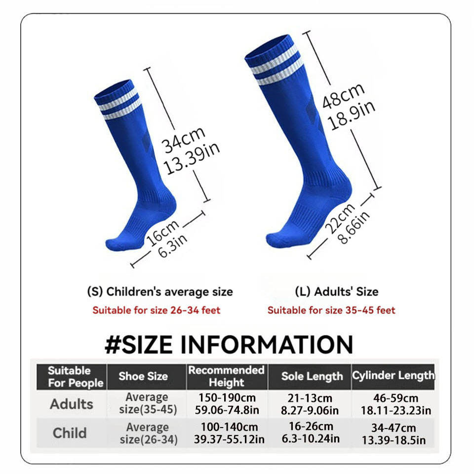 Loogdeel 1 ペア 26-45 キッズサッカー圧縮ス - Sock Garter Men のレビューと価格