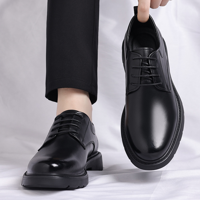 メンズ革靴 ビジネスフォーマル カジュアル革靴 ソフトソール - Men Formal Party Wear Dress のレビューと価格