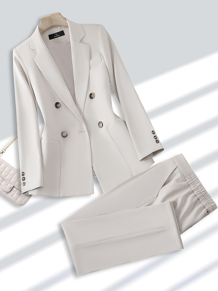 女性のためのブレザーとズボンのスーツ、オフィス、ビジネス、仕 - Men'S Formal Wear In Winter のレビューと価格