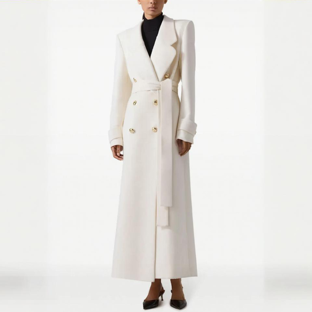 Allingentle ウールオーバーコート 女性用 ダブル - Double Breasted Blazer のレビューと価格