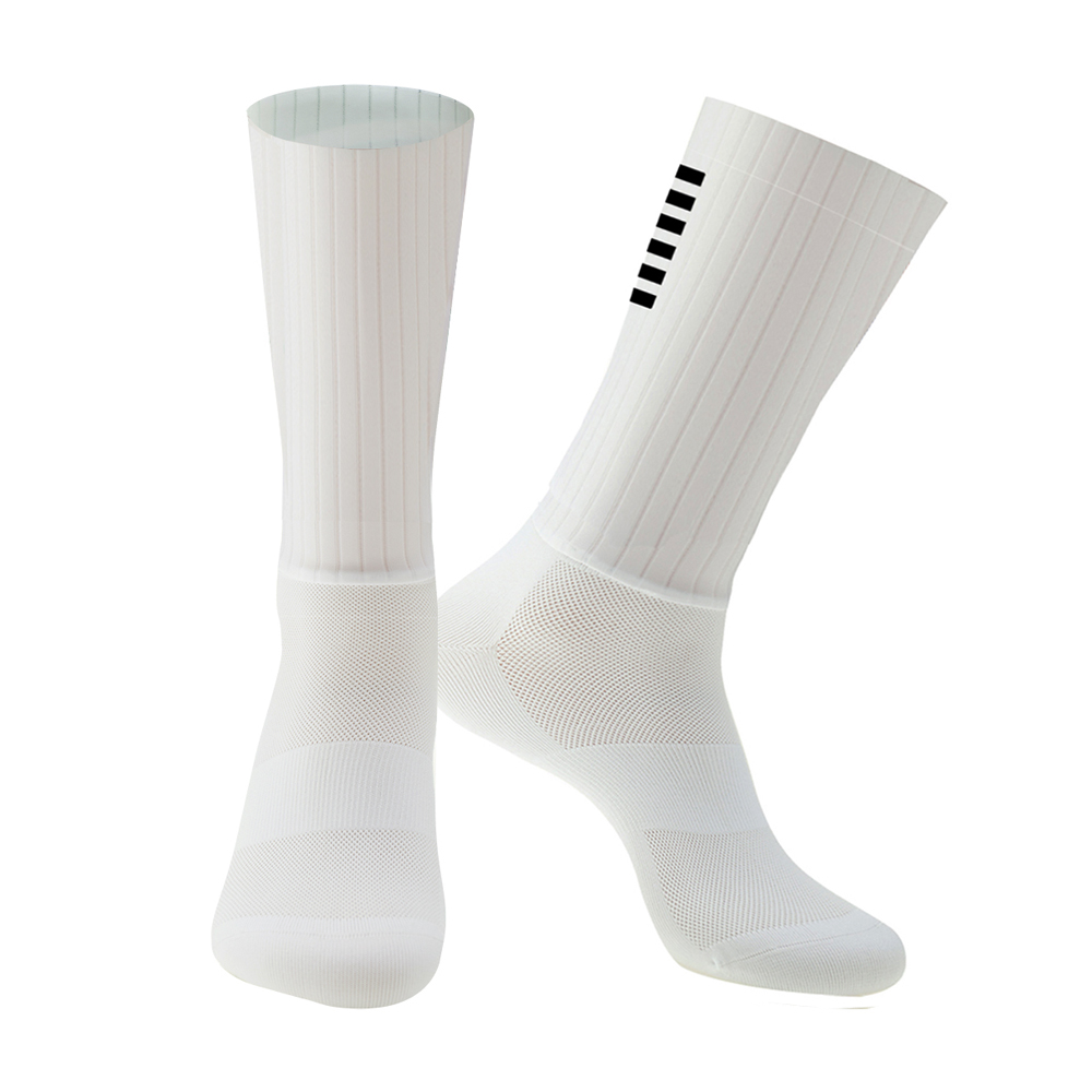 ykywブラックホワイト抗スリップシリコーン男性のサイクリン - Sock Garter Men のレビューと価格