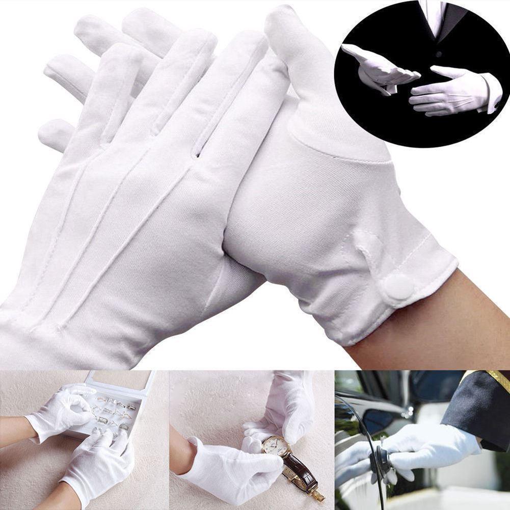 1組のフォーマルタキシードグローブ - ナイロンガードパレー - Formal Wear Gloves Men のレビューと価格