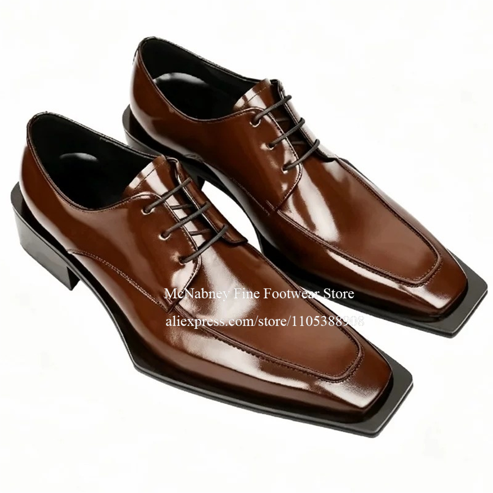 スパイクスタッズレザードレスシューズ、レースアップブラック、 - Men Formal Party Wear Dress のレビューと価格