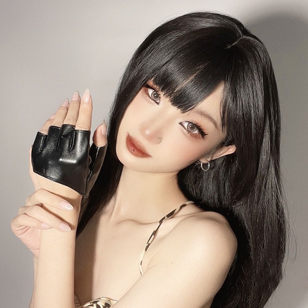 女性と男性のためのゴシックレザーグローブ,パフォーマンスミト - Formal Wear Gloves Men のレビューと価格