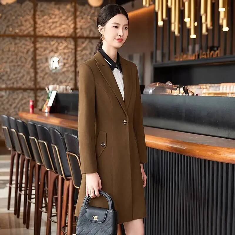 高品質生地 秋冬 フォーマル エレガントスタイル ミドル丈  - Men'S Formal Wear In Winter のレビューと価格